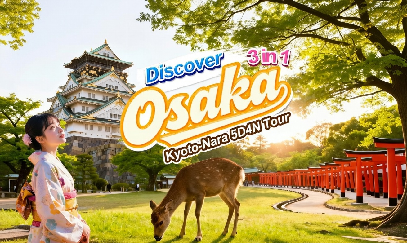 DISCOVER OSAKA (KYOTO-NARA)